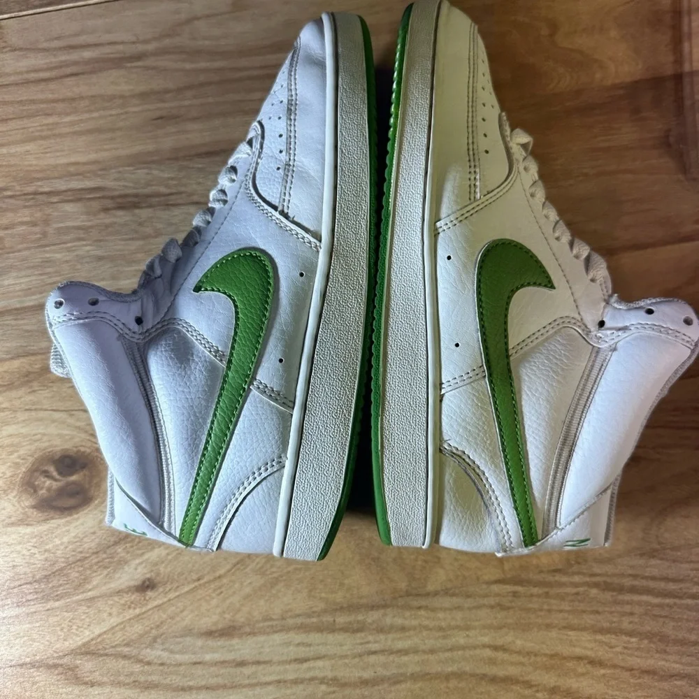 Nike Gray and White Sneakers